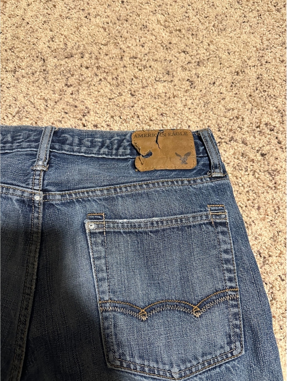 American Eagle Bootcut Jeans 30x32 Medium Blue Denim